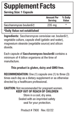 Load image into Gallery viewer, Biotics Saccharomyces boulardii 60c
