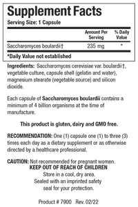 Biotics Saccharomyces boulardii 60c